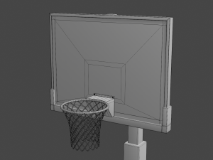 basketball net Model 3D