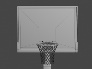 basketball net Model 3D