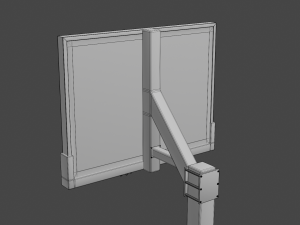 basketball net Model 3D