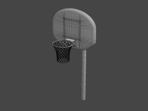 basketball net 2 Model 3D
