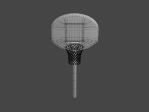 basketball net 2 Model 3D