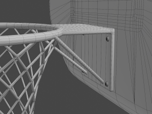 basketball net 2 Model 3D