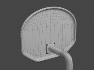 basketball net 2 Model 3D