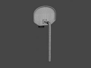 basketball net 2 Model 3D