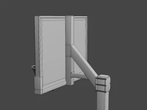 colecci&oacute;n de redes de baloncesto Modelo 3D