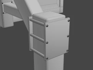 colecci&oacute;n de redes de baloncesto Modelo 3D