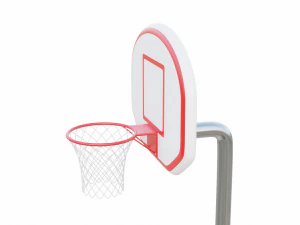 colecci&oacute;n de redes de baloncesto Modelo 3D