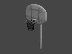 colecci&oacute;n de redes de baloncesto Modelo 3D
