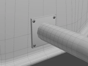 colecci&oacute;n de redes de baloncesto Modelo 3D