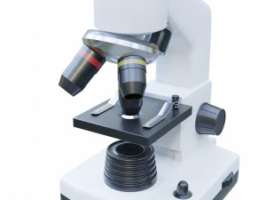 microscope 3D Model