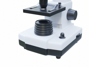 microscope 3D-Modell