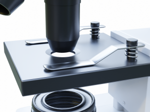microscope 3D-Modell