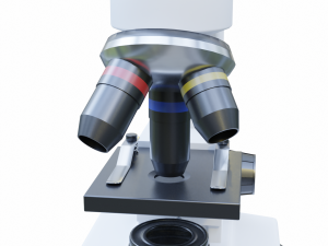 microscope 3D-Modell