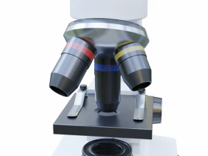 microscope 3D Model