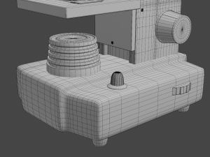 microscope 3D-Modell