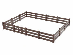 animal pen scene 3D Model