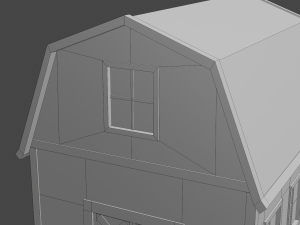 rounded barn Modelo 3D