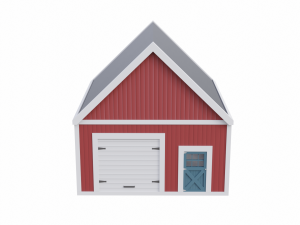 barn workshop Modelo 3D