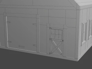 atelier de grange Modèle 3D