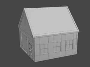 barn workshop Modelo 3D