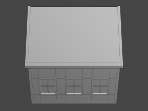 barn workshop Modelo 3D