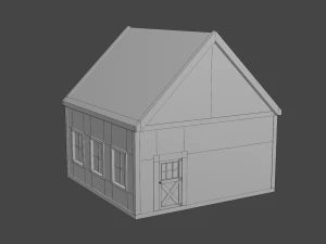 atelier de grange Modèle 3D