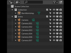 barn workshop Modelo 3D