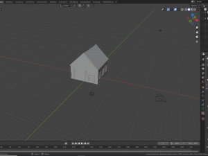 barn workshop Modelo 3D