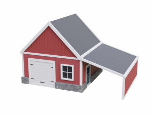 barn workshop 2 3D Model