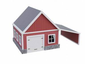 barn workshop 2 Modello 3D