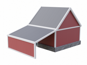 barn workshop 2 Modello 3D