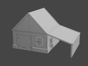 barn workshop 2 Modello 3D