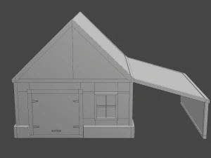 oficina de celeiro 2 Modelo 3D