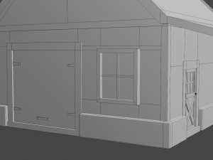 barn workshop 2 Modello 3D