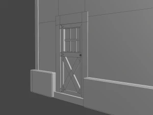 oficina de celeiro 2 Modelo 3D