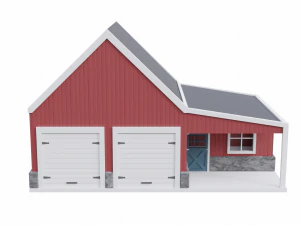 schuurwerkplaats 3 3D Model