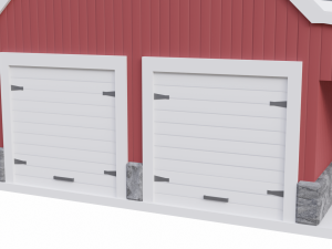 barn workshop 3 Modello 3D