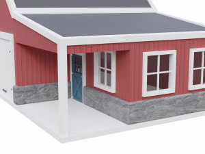 schuurwerkplaats 3 3D Model