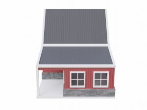 barn workshop 3 Modello 3D