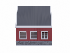 barn workshop 3 Modello 3D