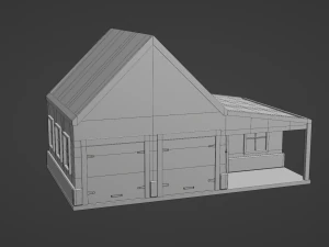 schuurwerkplaats 3 3D Model
