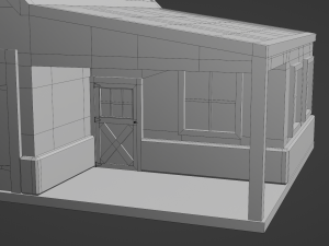 barn workshop 3 Modello 3D