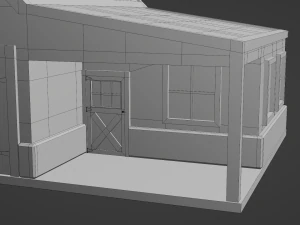 schuurwerkplaats 3 3D Model