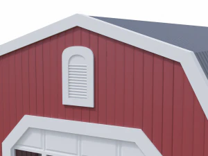 long farm shed 3D Model