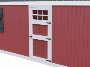 long farm shed Modèle 3D