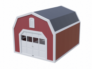 short farm garage 2 3D Модель
