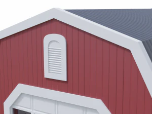 short farm garage 2 3D Model