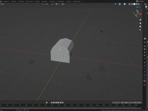 short farm garage 2 3D Model