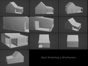 farm building collection 3D 模型