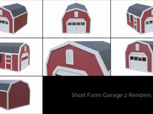 farm building collection 3D 模型
